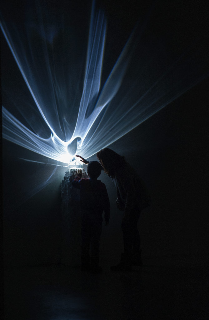 Fotografías de la exposición TRANSMUTACION 11 de Anabel Quincoces. Depósito de aguas. Vitoria