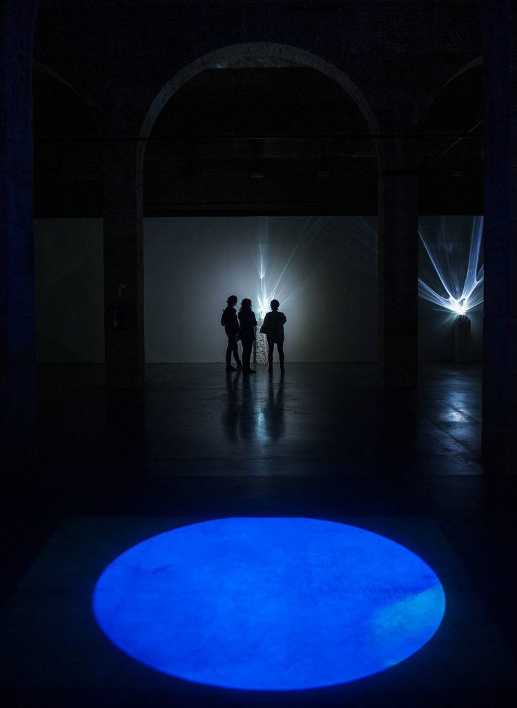 Fotografías de la exposición TRANSMUTACION 11 de Anabel Quincoces. Depósito de aguas. Vitoria