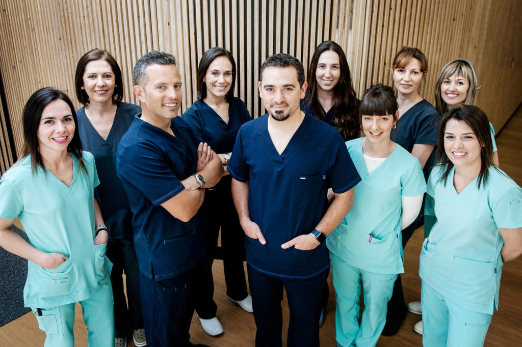 Fotografía del personal de Klinik, Centro Médico y dental. Vitoria
