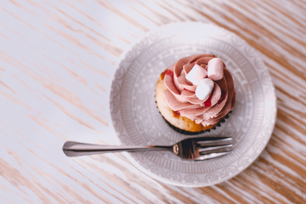 Fotografía muffin Lèpic, cakes & coffee. Repostería creativa.