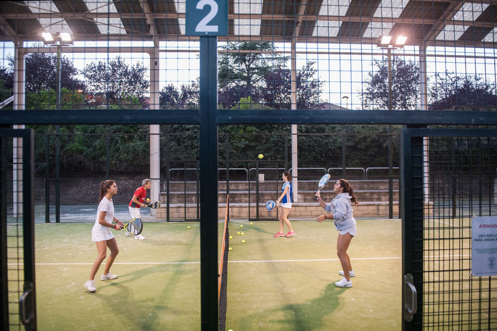 Pistas de Padel. Peña Vitoriana - Tenis Club