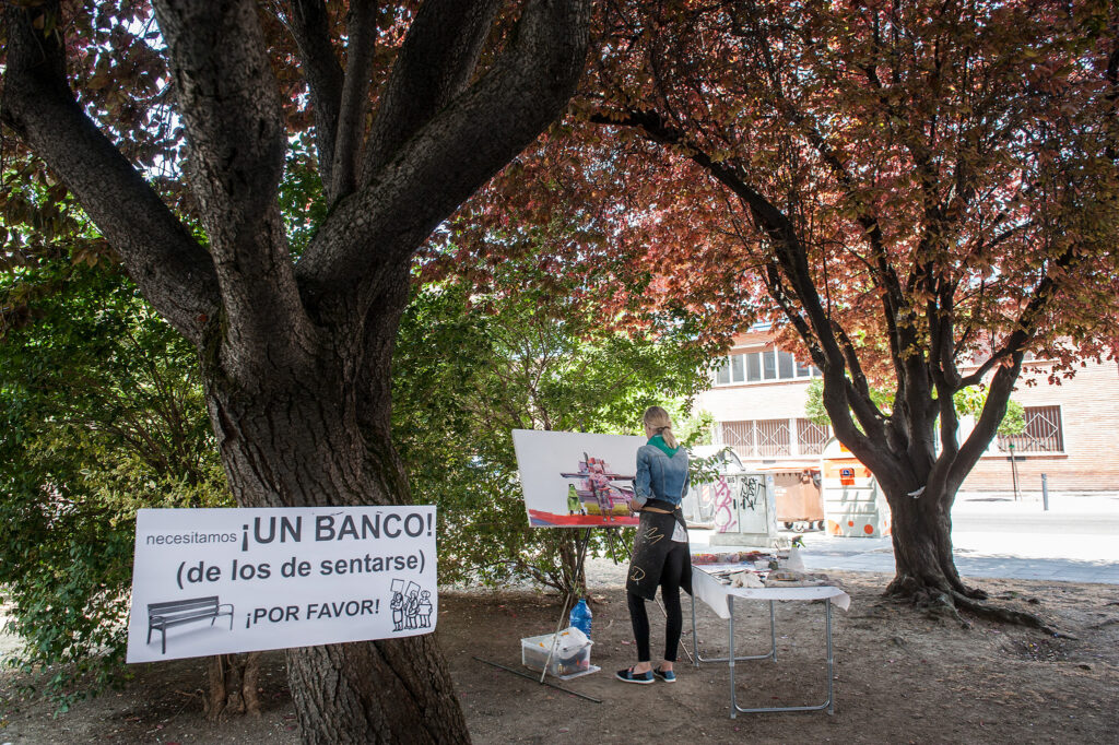 Concurso de Pintura al Aire Libre organizado por el Ayuntamiento de Vitoria - Gasteiz.