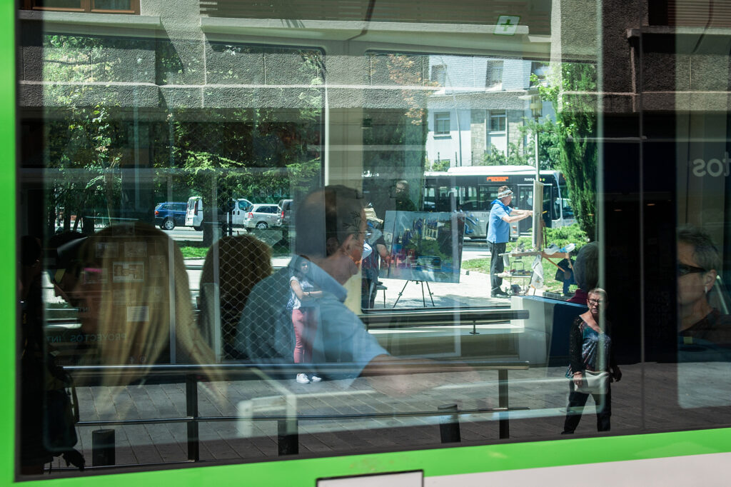 Concurso de Pintura al Aire Libre organizado por el Ayuntamiento de Vitoria - Gasteiz.